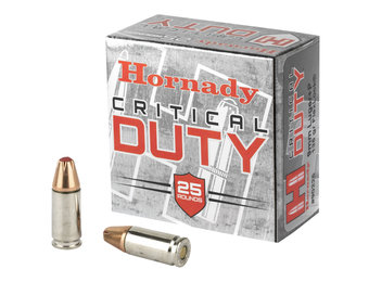 Hornady 9mm +P 135gr Critical Duty 90226