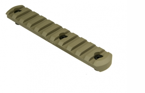 Tan Keymod Picatinny Rail - 6 KM Slots