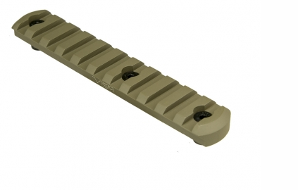 Tan Keymod Picatinny Rail - 6 KM Slots