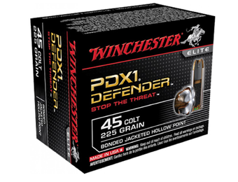 Defender 45 Long Colt 225gr Bonded Jacket Hollow Point 20 Rd. Box