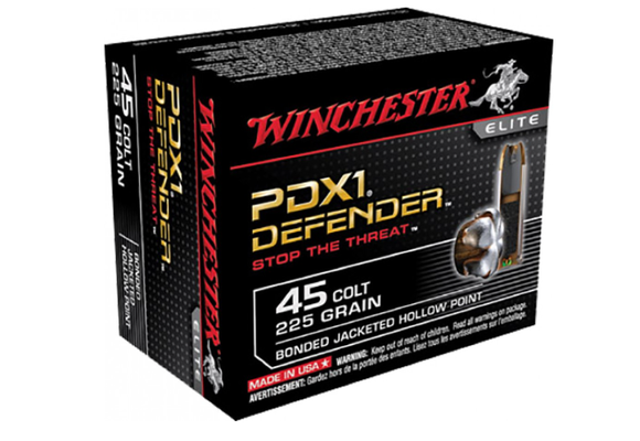 Defender 45 Long Colt 225gr Bonded Jacket Hollow Point 20 Rd. Box