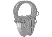 azor Freedom Series US Rifle Flag Electronic Earmuffs Ear Protection Black