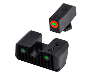Tritium Pro Night Sights with Orange Focus Ring for Glock 10mm/45ACP
