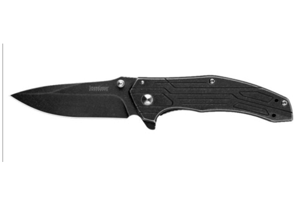 Kershaw 1346 Kingbolt Knife 2.8" Satin Plain Blade Silver Stainless Steel