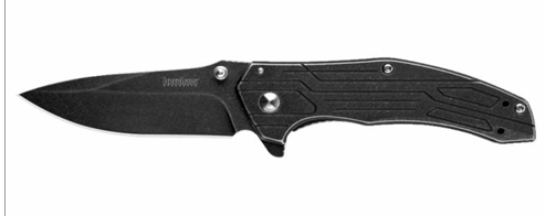 Kershaw 1346 Kingbolt Knife 2.8" Satin Plain Blade Silver Stainless Steel