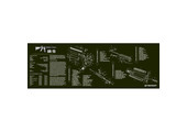 TekMat "AR-15" Armorers Bench Mat 12"x36"x1/8" Neoprene OD Green 36-AR15OD