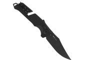 Trident Folding Knife 3.7" Partially Serrated Clip Point
