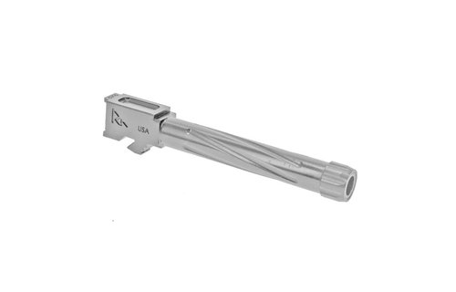 Rival Arms Drop In Barrel for Glock 17 Gen 5 9mm Luger Stainless Steel Stainless PVD Finish