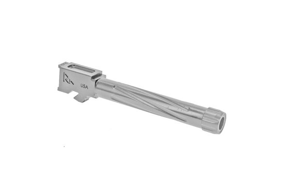 Rival Arms Drop In Barrel for Glock 17 Gen 5 9mm Luger Stainless Steel Stainless PVD Finish