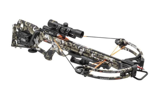 Wicked Ridge Raider 400 ACUdraw De-Cock Pro-View Scope Crossbow Package
