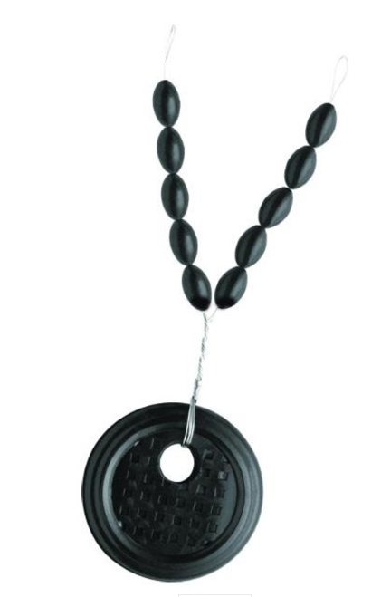 VMC Sinker Stops - Black - 10 Pack