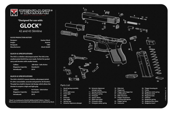 Tek-r20-glock-42-43 Ultra TEKR20GLOCK4243
