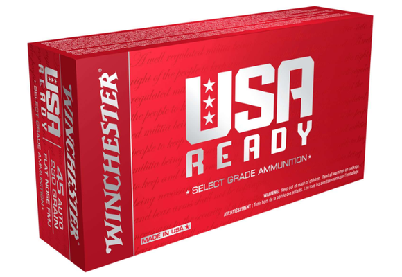 Winchester RED45 USA Ready Pistol 45ACP 50Rds FMJ 230Gr