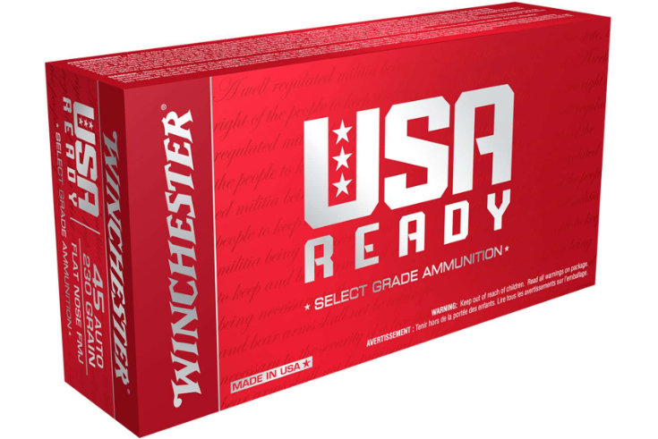 Winchester RED45 USA Ready Pistol 45ACP 50Rds FMJ 230Gr