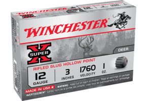 12 GAUGE 3 1760  1 Foster Slug