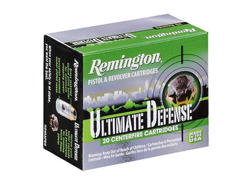 HD380BN ULTIMATE DEFENSE 380 ACP 102 GR BRASS JACKET HOLLOW POINT (BJHP) 20 BX