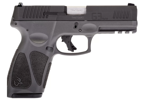 G3 9MM 4" 17 ROUND TENIFER MATTE BLACK/GRAY PISTOL