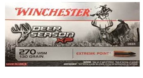 270 WSM 130 DEER XP WINCHESTER
