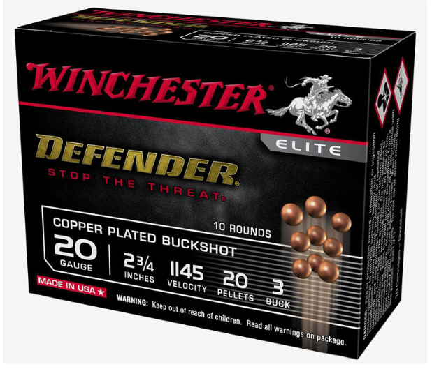 Winchester Defender 20 ga 2 3/4SB203PD