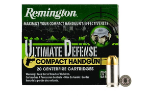 Ultimate Defense .380 Auto 102gr JHP CHD380BN