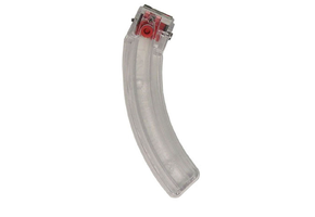 Ruger 10/22 Magazine Steel Lips .22 LR 25 Round Clear