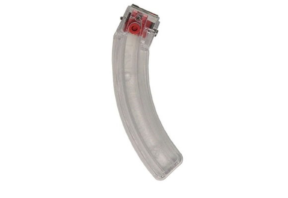 Ruger 10/22 Magazine Steel Lips .22 LR 25 Round Clear