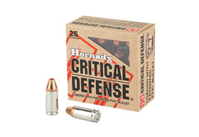 Critical Defense Flex Tip 115Gr Brass 9mm 25Rds 90250