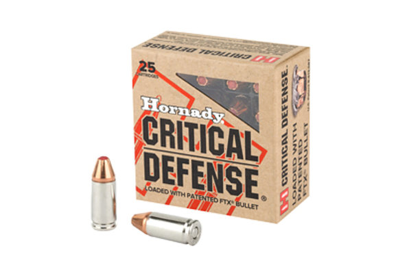 Critical Defense Flex Tip 115Gr Brass 9mm 25Rds 90250