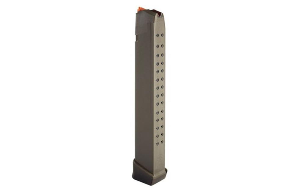 9MM 33 RND EXTENDED MAGAZINE FOR G17/19/26/34, OD GREEN