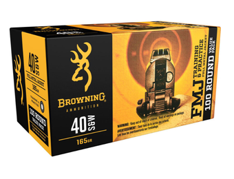 .40 S&W Ammunition FMJ 165 Grains