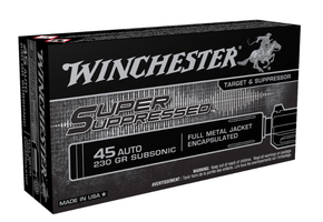 45 AUTO 230 FMJE SUBSONIC