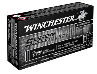 9MM LUGER 147 FMJE SX SUBSONIC