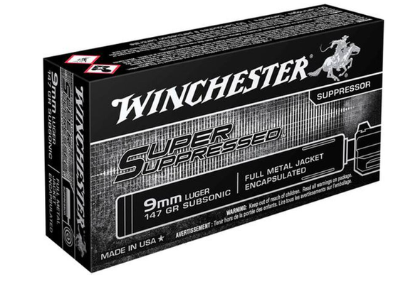 9MM LUGER 147 FMJE SX SUBSONIC