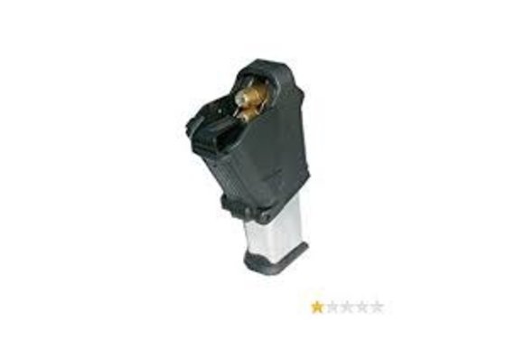 Universal Pistol Magazine Loader 9mm/.357SIG/.40S&W/10mm/.45ACP Polymer Black UP60B