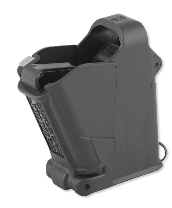 Universal Pistol Magazine Loader 9mm/.357SIG/.40S&W/10mm/.45ACP Polymer Black UP60B