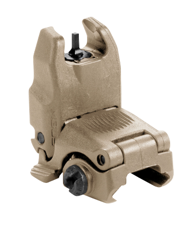 Magpul MAG247-FDE MBUS Front AR-Platform Folding Flat Dark Earth