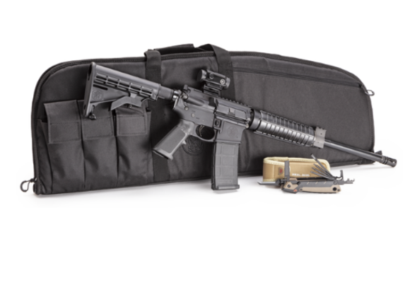 M&P15 Sport II AR-15 Bundle 5.56 NATO Rifle with CT Red Dot Soft Case and Multi Tool