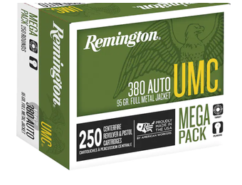 UMC Ammunition 380 ACP 95 Grain Full Metal Jacket