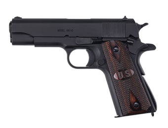 Auto Ordnance 1911A1 GI Commander .45 ACP Wood Grips