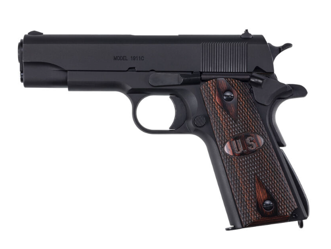 Auto Ordnance 1911A1 GI Commander .45 ACP Wood Grips