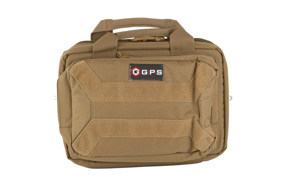Tactical 15" Soft Pistol Case 600D Polyester FDE