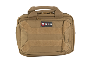 Tactical 15" Soft Pistol Case 600D Polyester FDE