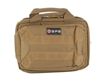 Tactical 15" Soft Pistol Case 600D Polyester FDE