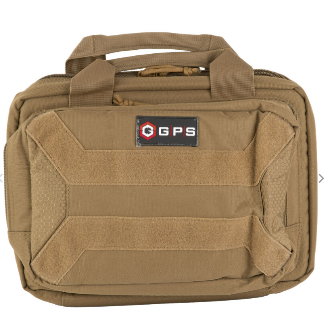 Tactical 15" Soft Pistol Case 600D Polyester FDE