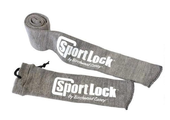 SportLock 53"x4" Long Gun Cotton Silicone Sleeve Grey
