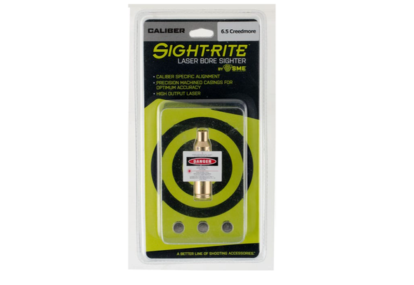 SIGHT-RITE 6.5 CREEDMOOR LASER BORE SIGHT BRASS