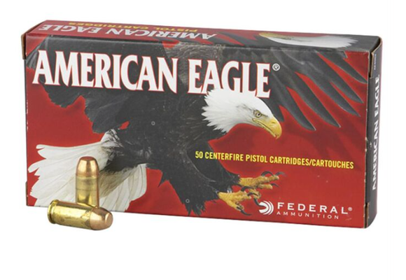 AMERICAN EAGLE 38 SPECIAL 130 GRAIN FULL METAL JACKET 50 ROUNDS