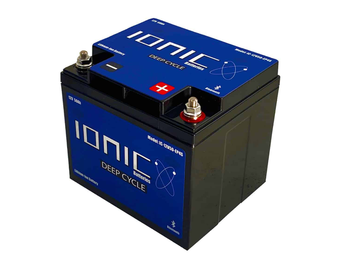 Ionic 12 Volt 50Ah Deep Cycle Lithium Battery