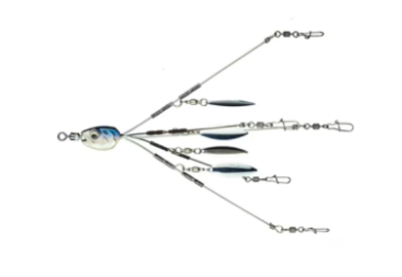 Divine Umbrella Rig - 4K Shad