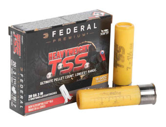 Federal Premium Heavyweight TSS 20 Gauge 3in #7 Turkey Shotshells - 5 Rounds